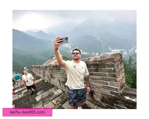 锡安回忆中国之行 长城登顶成为人生难忘的珍贵经历